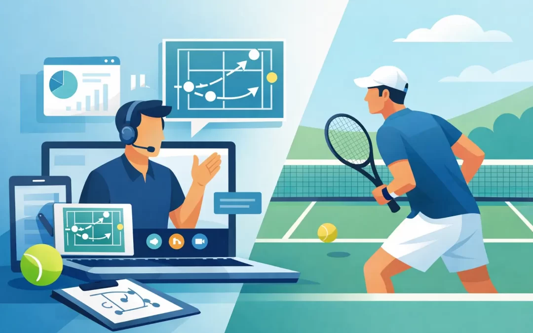 How Tennis Strategy Coaching Online Works