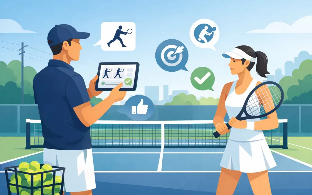 Private Tennis Lessons With Feedback Work