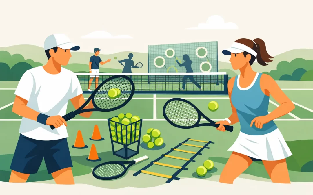 8 Best Tennis Drills for Beginners