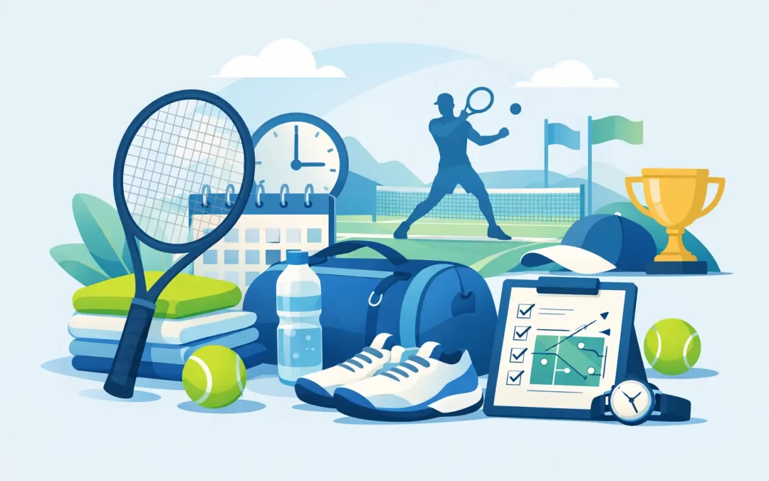 How to Prepare for Tennis Tournaments Well