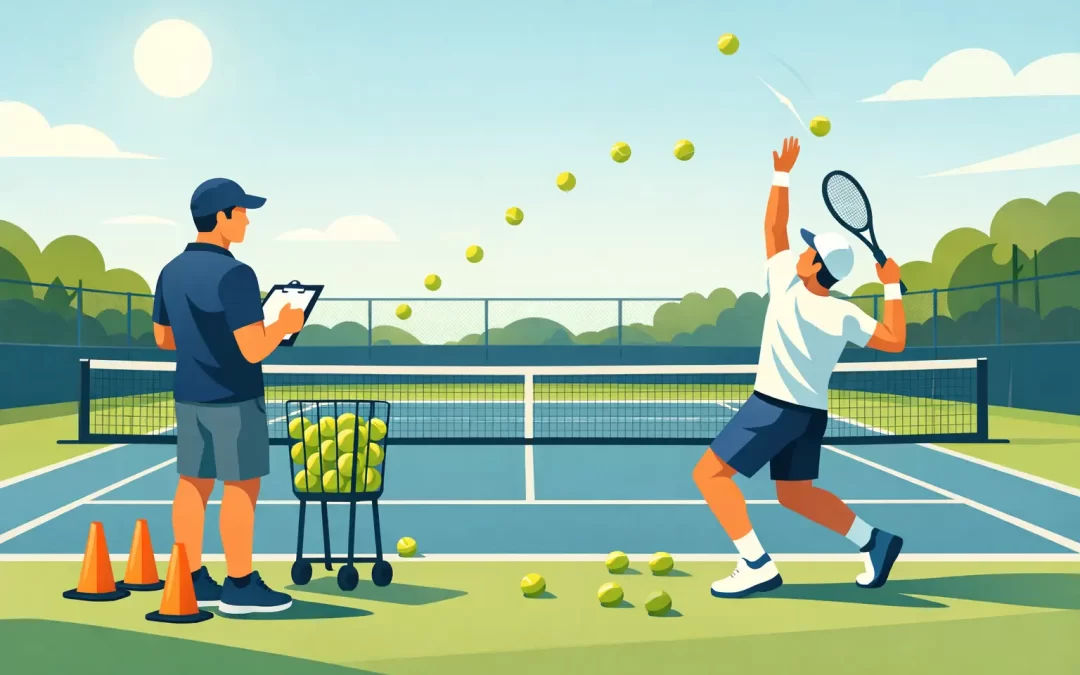 Best Ways to Practice Serves and Build a Weapon