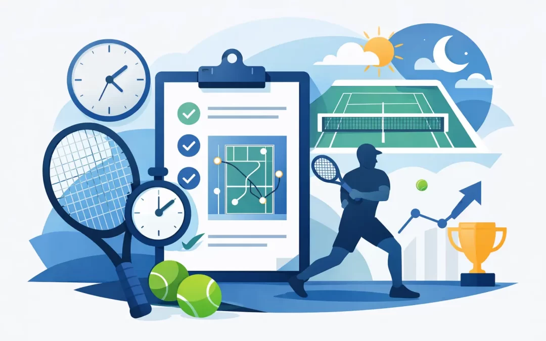 How to Create a Tennis Routine That Wins Matches