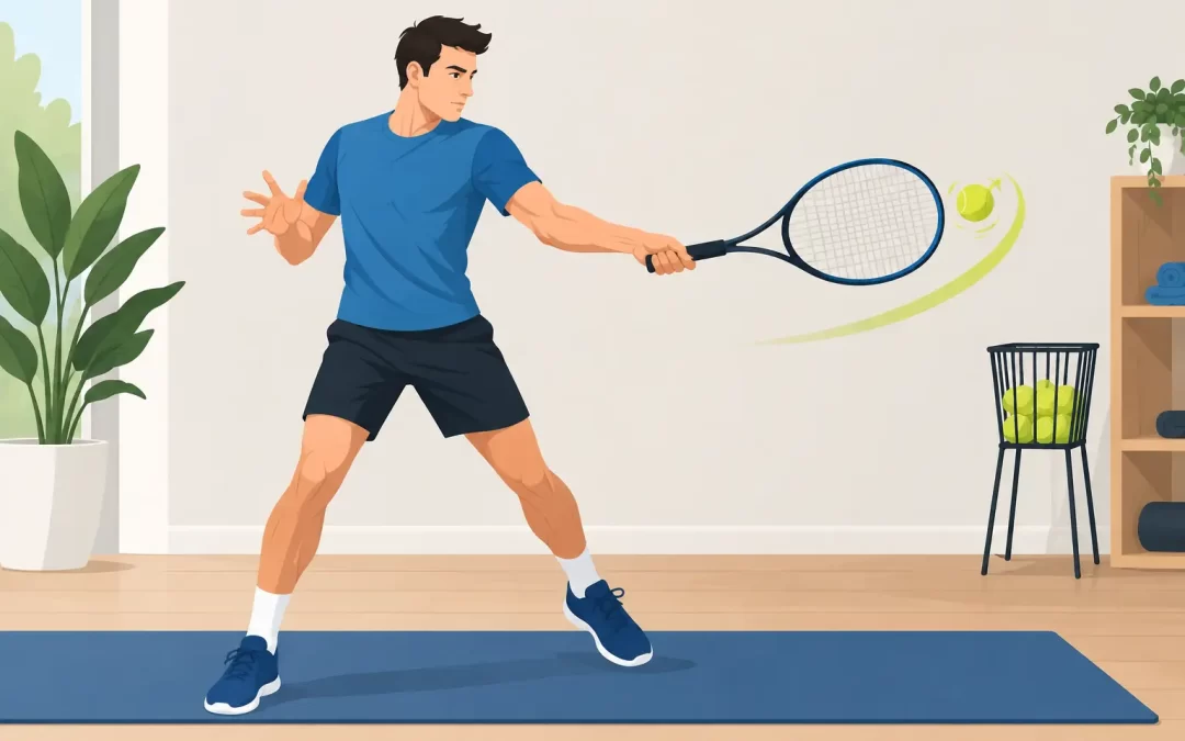 How to Train Your Topspin Forehand at Home
